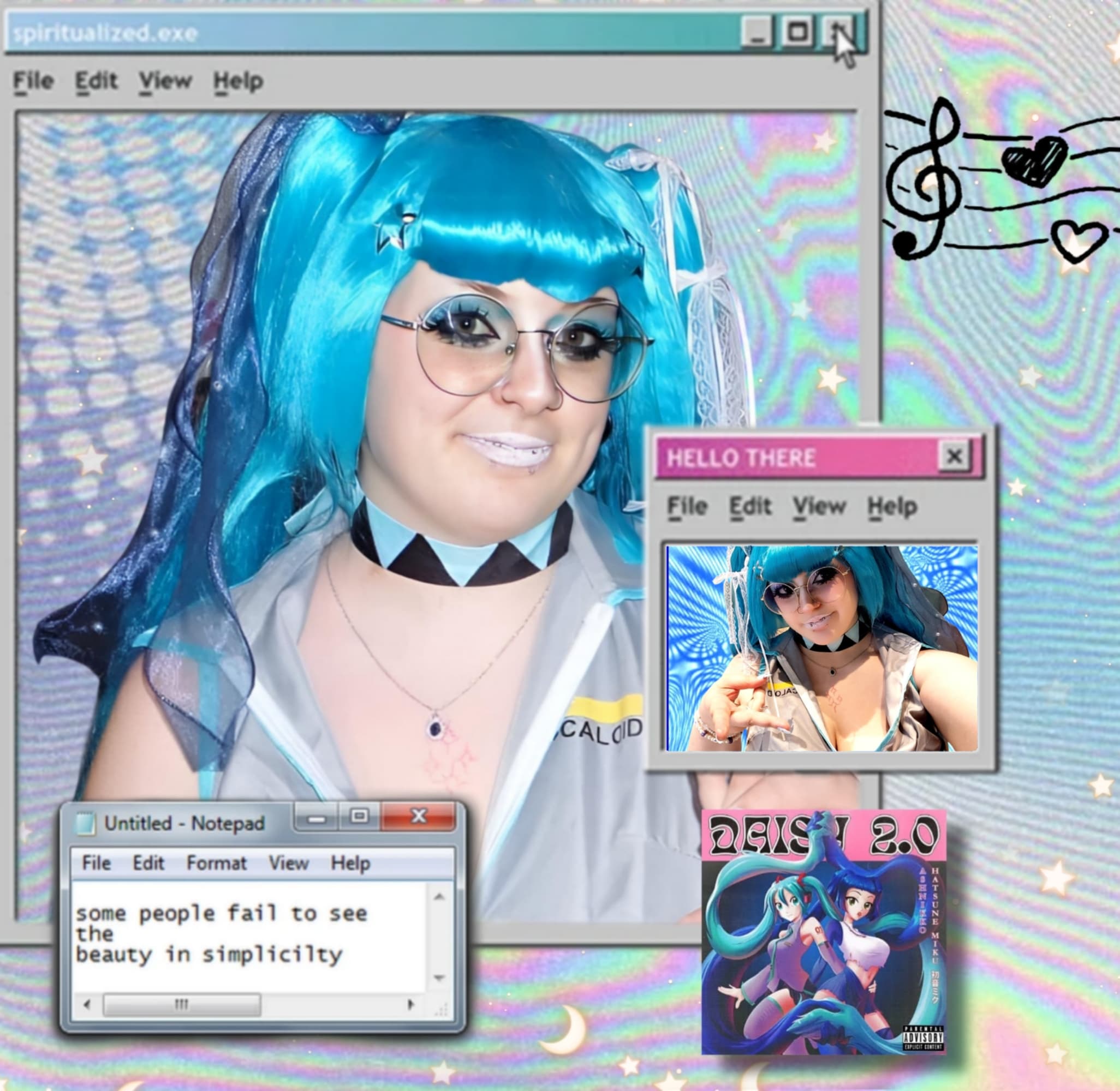 Gyaru Miku edit - Photo 1