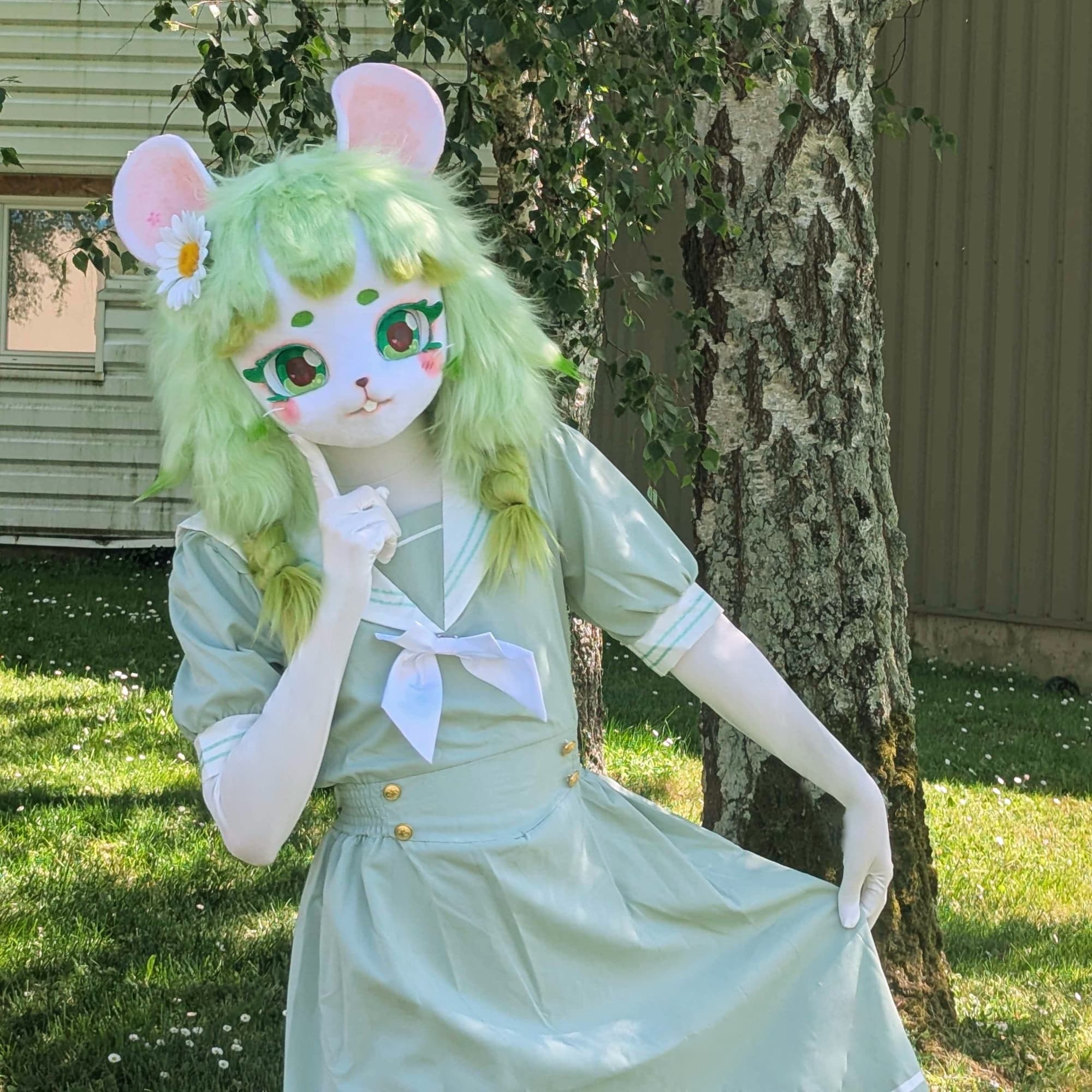 Midori Squick  - Furry cosplay photoshoot cover