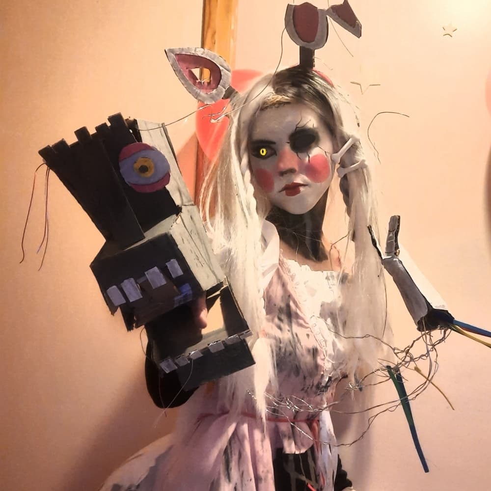 Mangle - Five Nights at Freddy's cosplay photoshoot cover