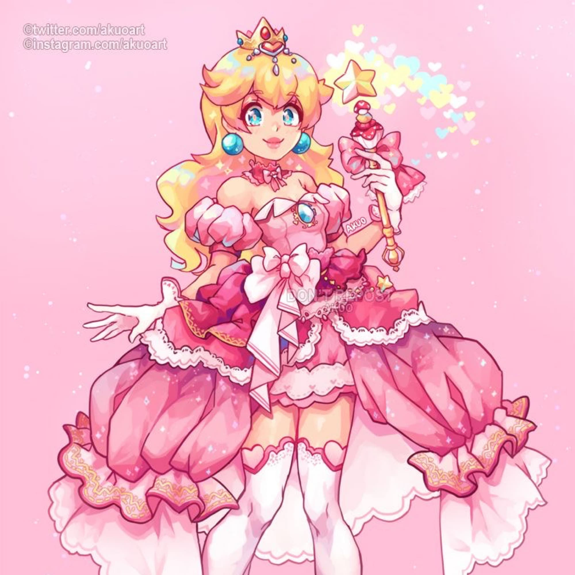 Peach magical girl