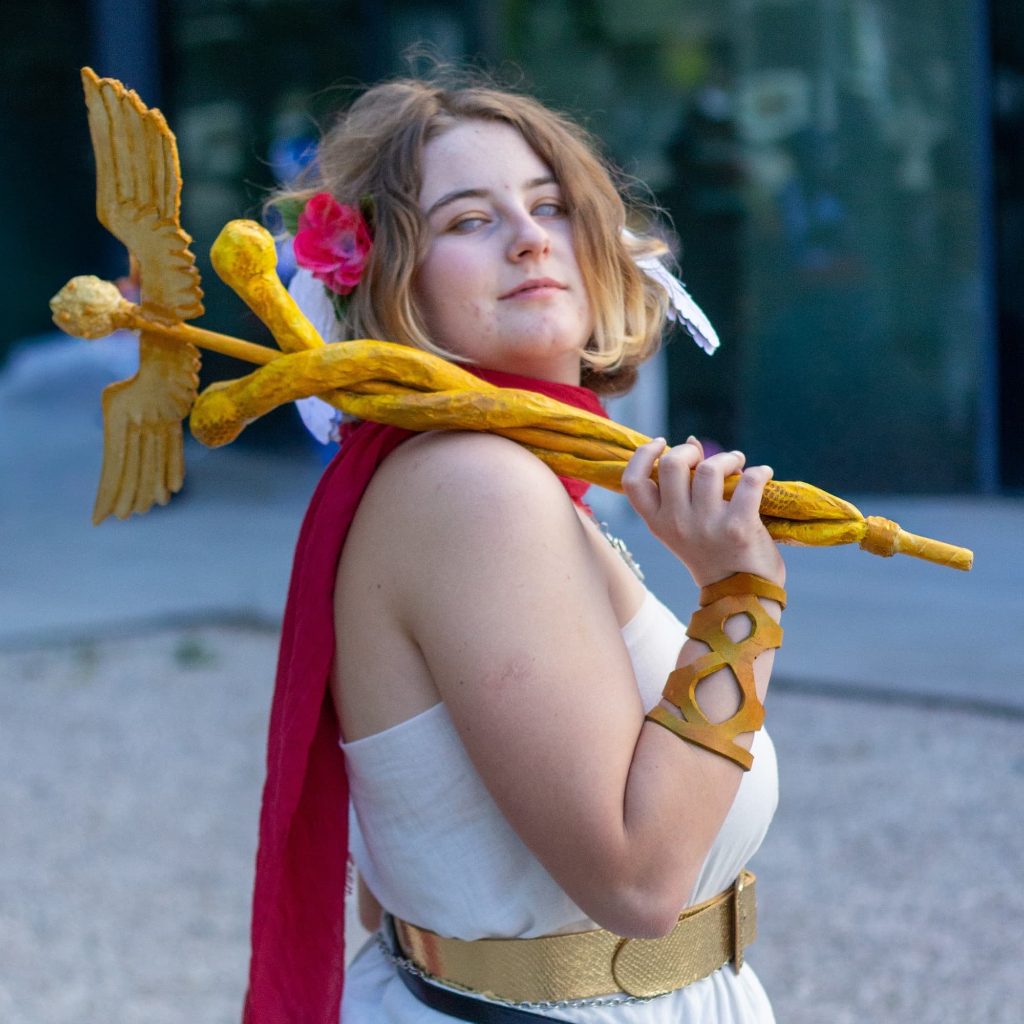 Shooting Hermes  - Epic: The Musical cosplay photoshoot cover