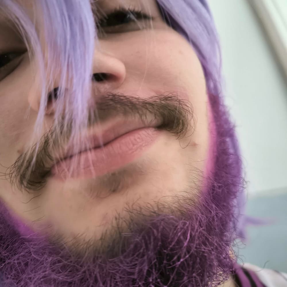 Mura barbe violette  - One Piece cosplay photoshoot cover