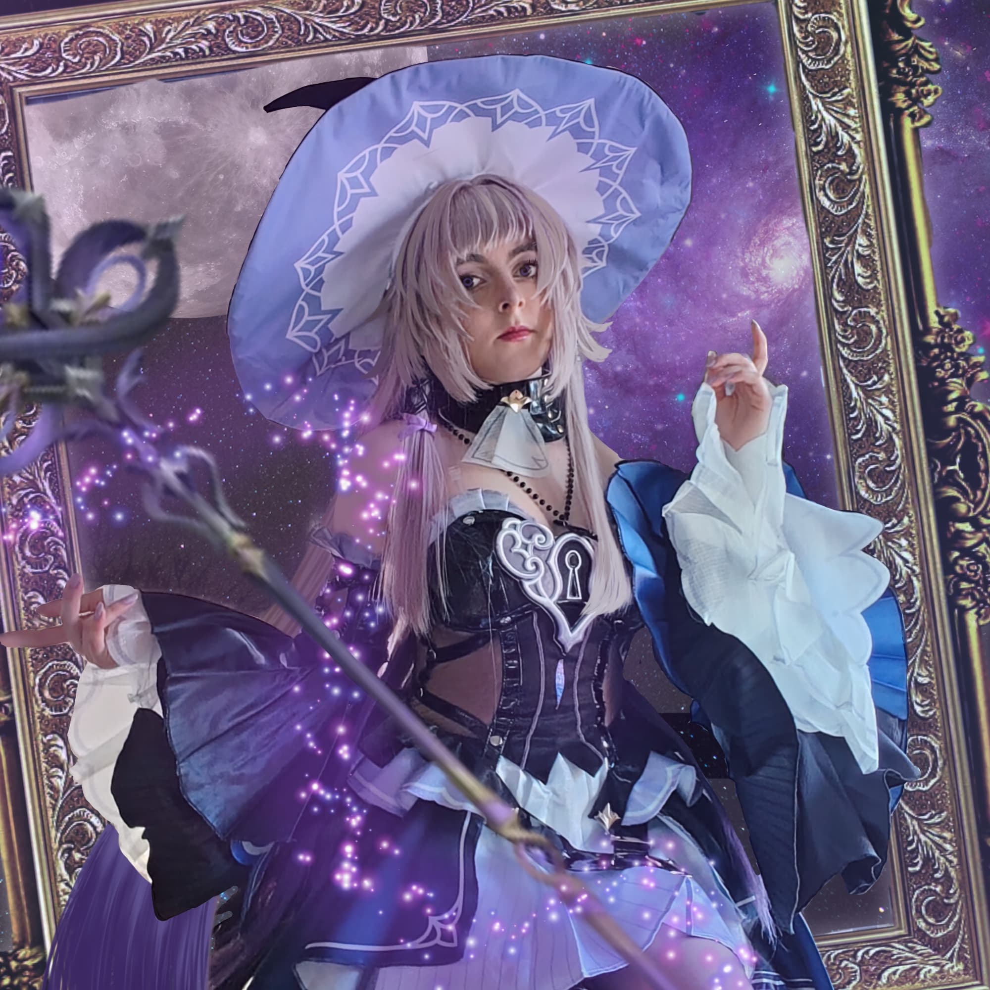 The Herta - Honkai: Star Rail cosplay photoshoot cover