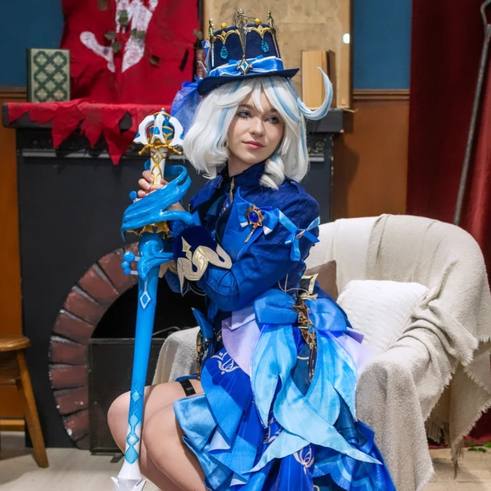 Furina  - Genshin Impact cosplay photoshoot cover