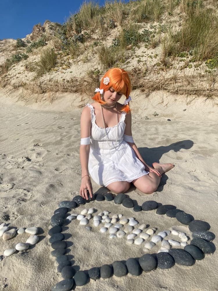 Chika white dress 2 - Photo 5