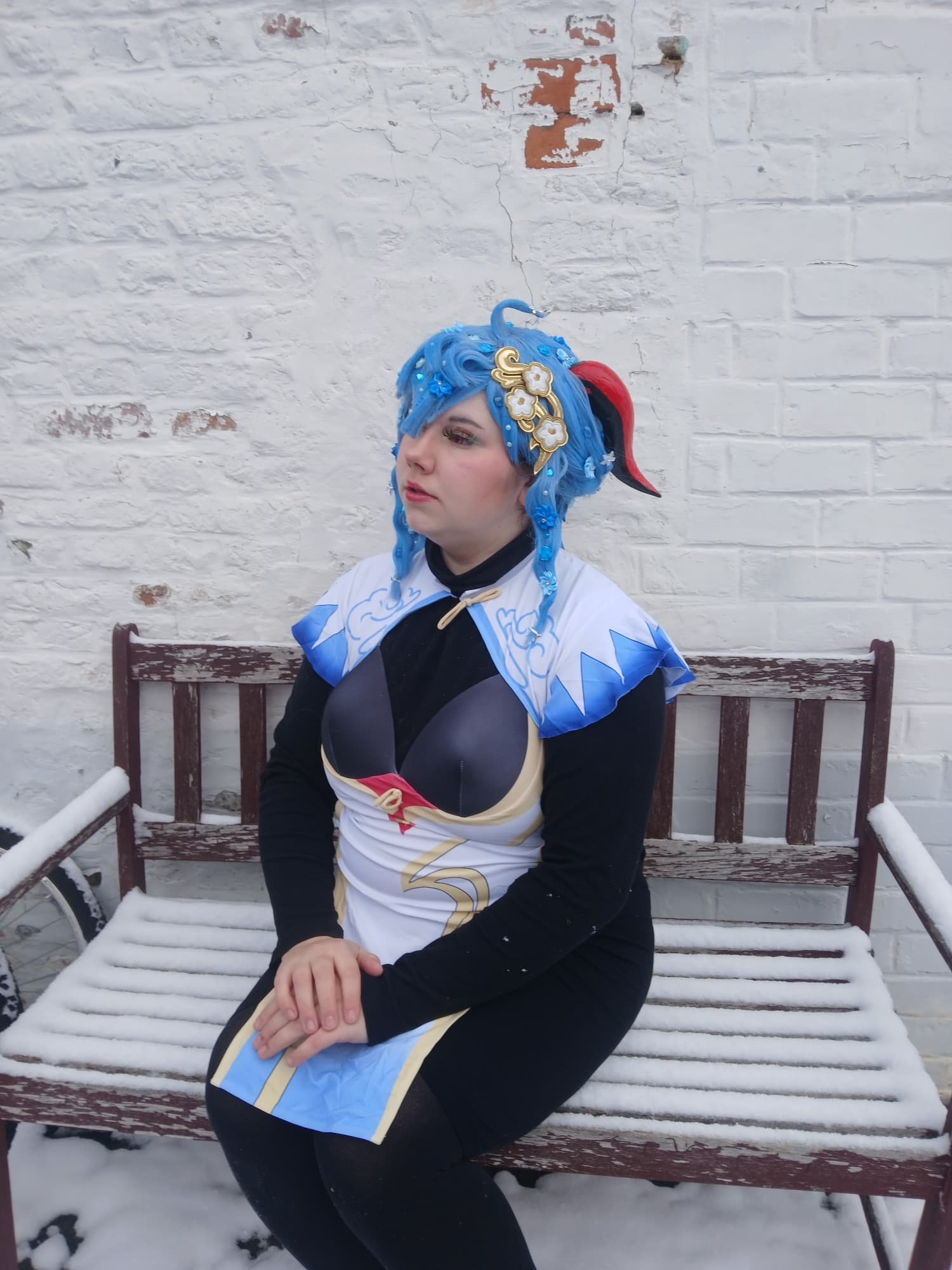 Ganyu in snow - Photo 26