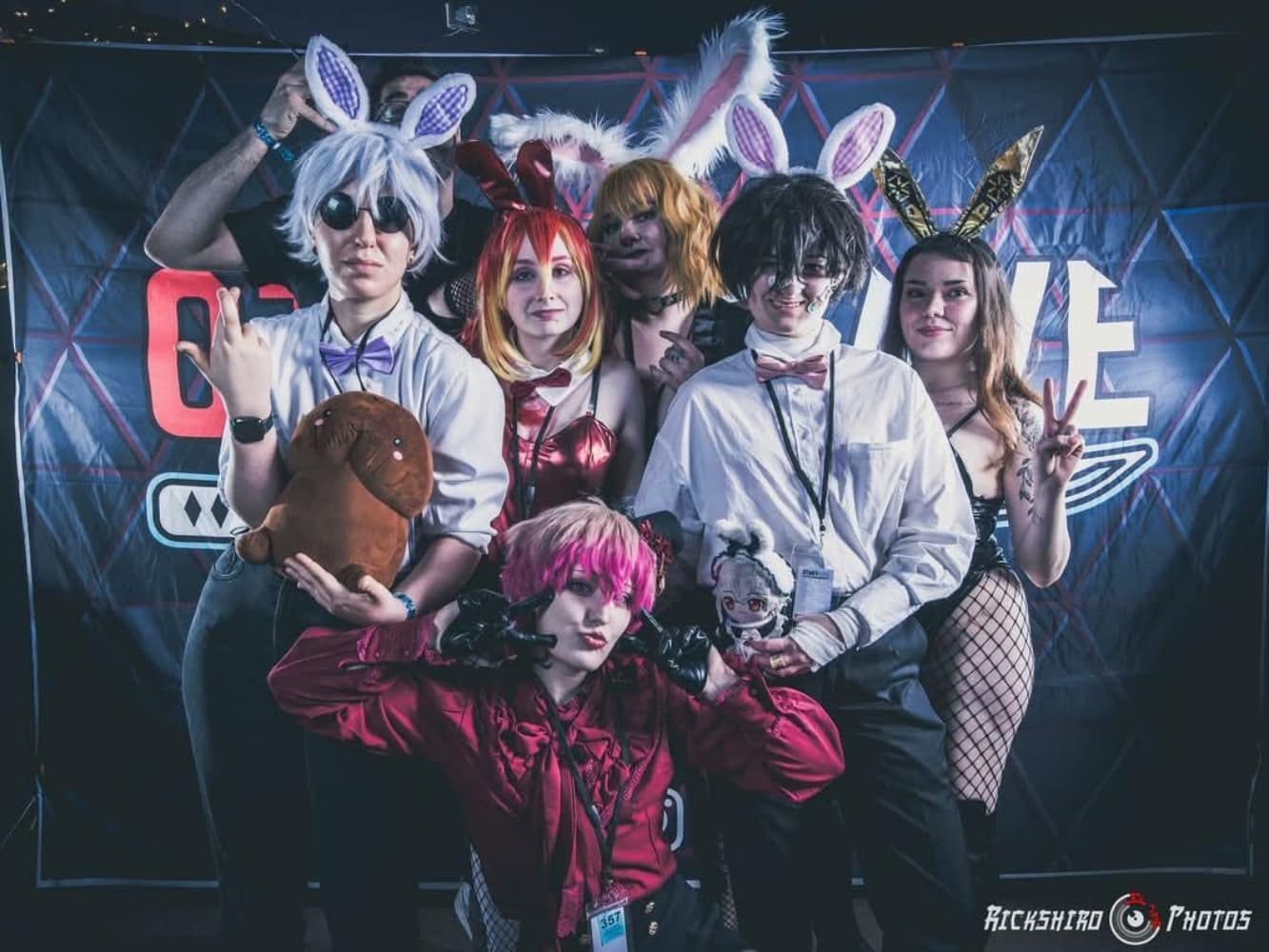 Bunny cosplay Rave