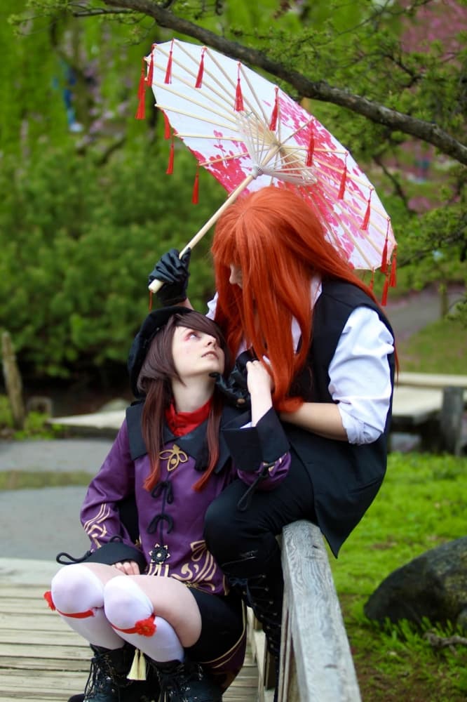 Hu Tao x Makima - Photo 33