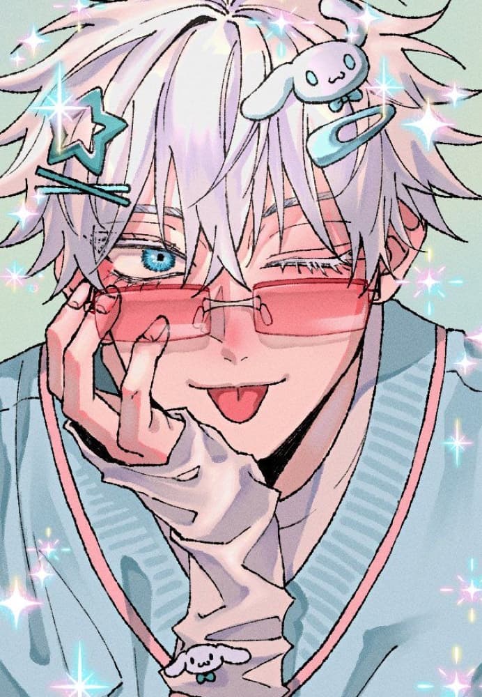 Gojo  - Jujutsu Kaisen cosplay photoshoot cover