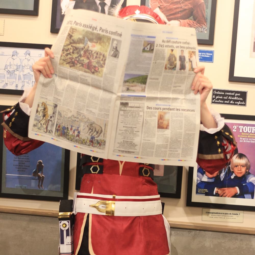 Charlotte  - Genshin Impact cosplay photoshoot cover