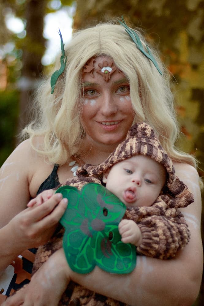 Sonia + bébé Korogu