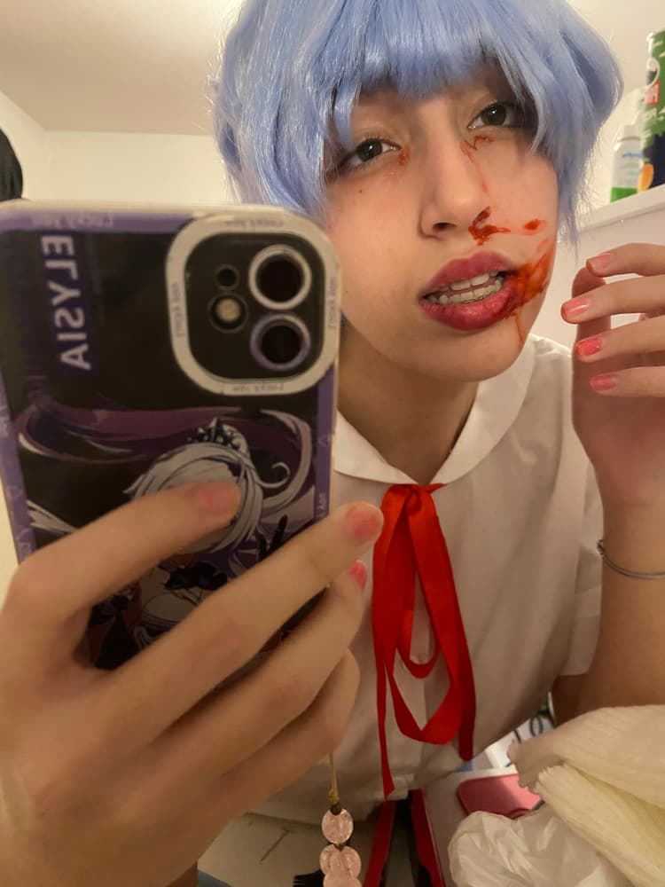 Rei ayanami NSFW🩸 - Photo 10