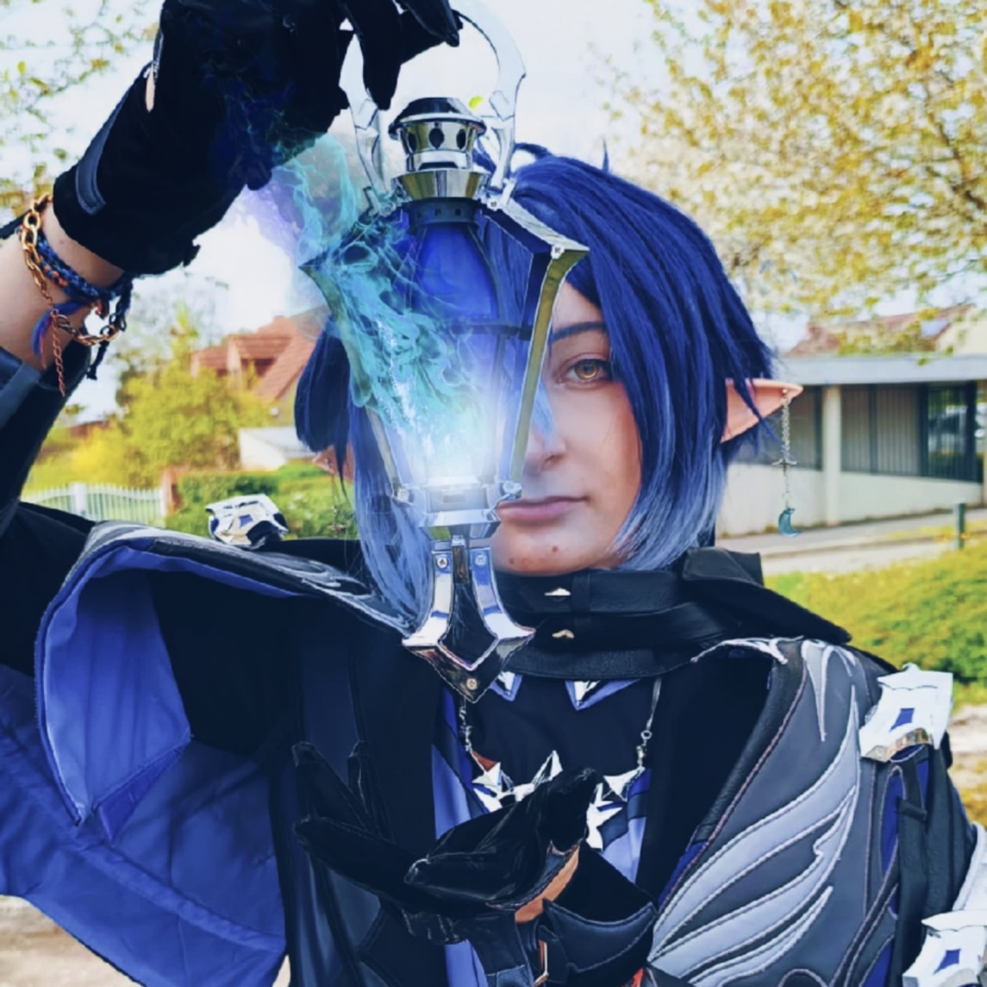 Flins - Genshin Impact cosplay photoshoot cover