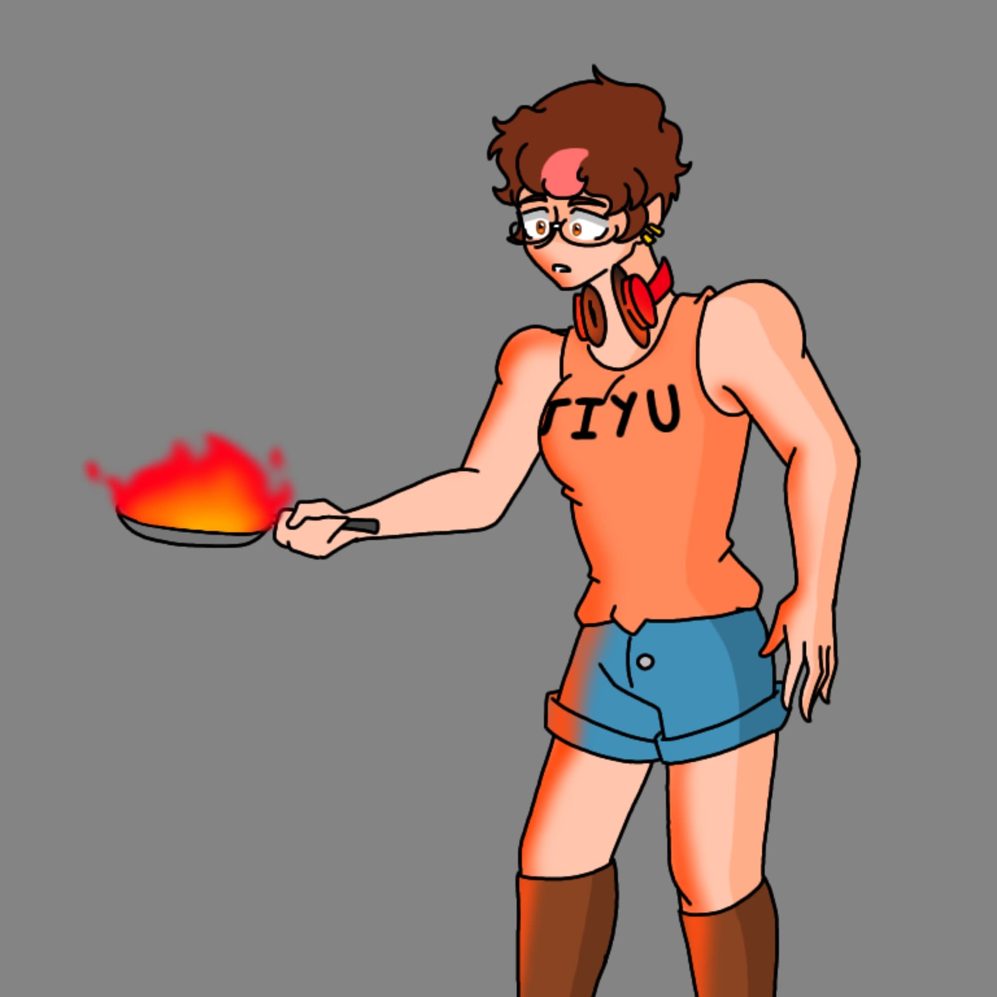 Yuii FUJI cosplay photoshoot cover