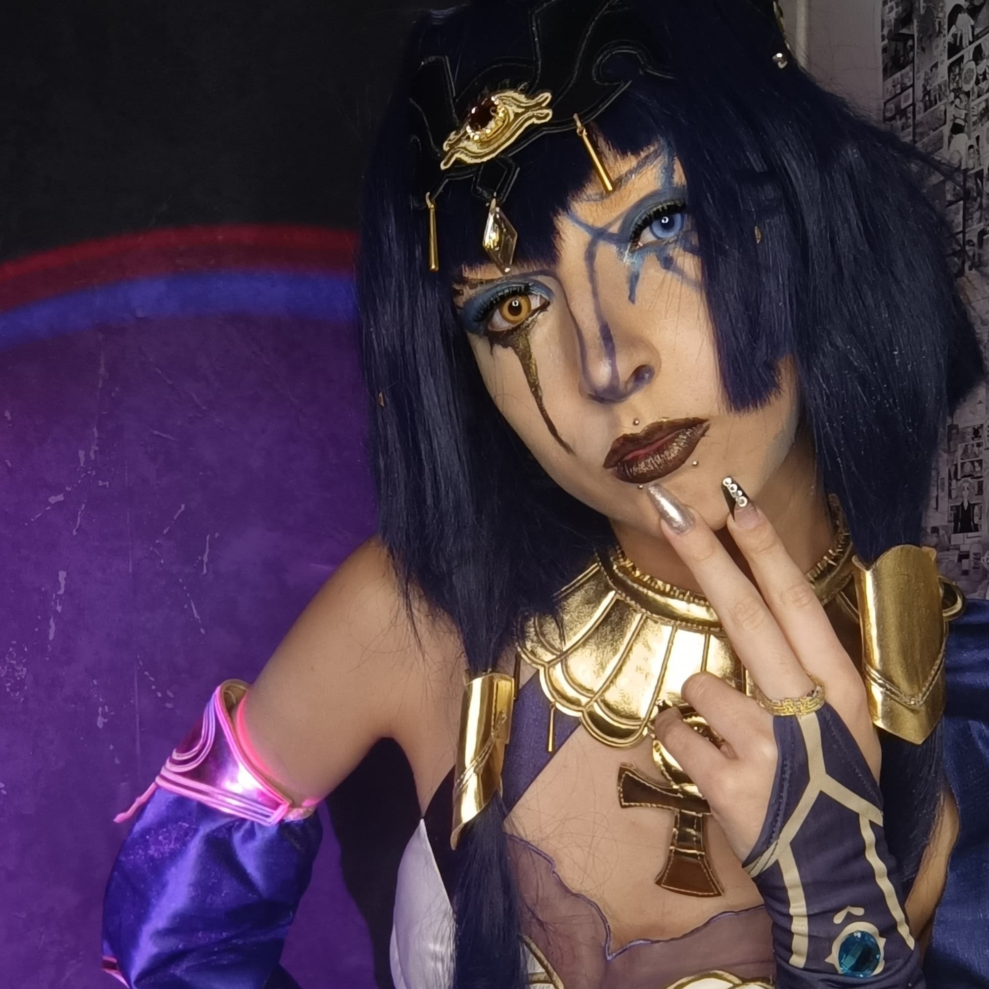 Candace  - Genshin Impact cosplay photoshoot cover