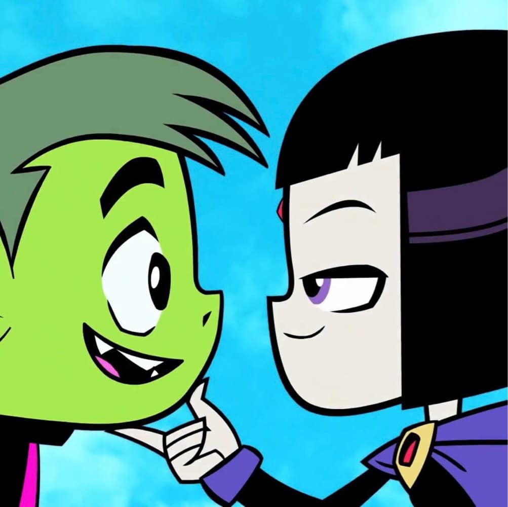 Raven & Beast boy♡