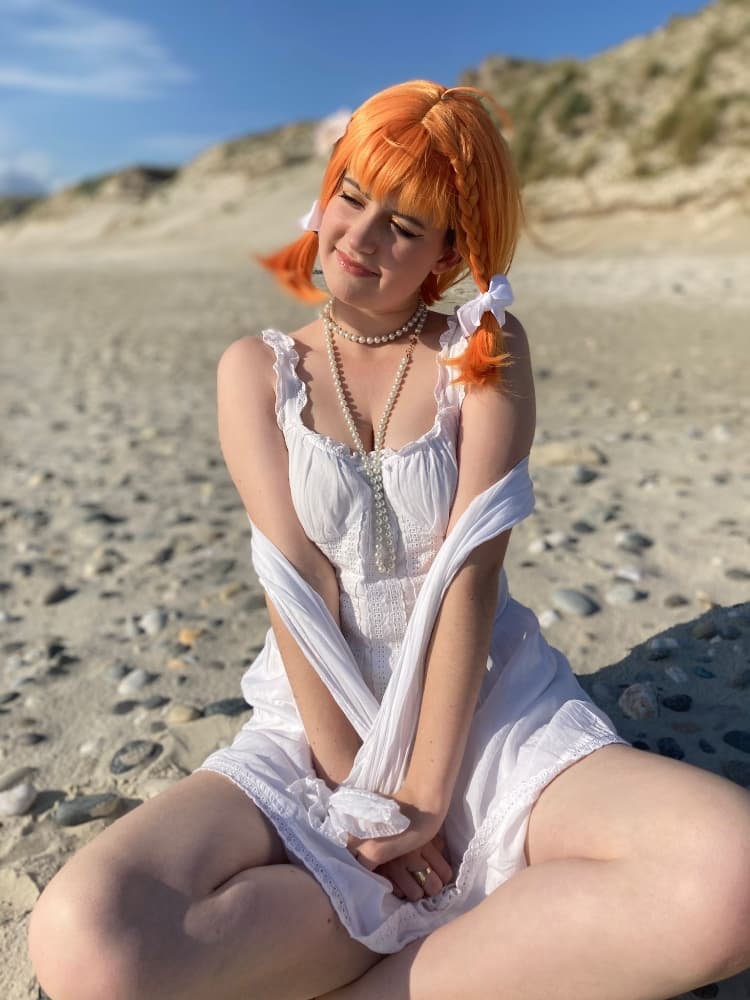 Chika white dress 2 - Photo 17