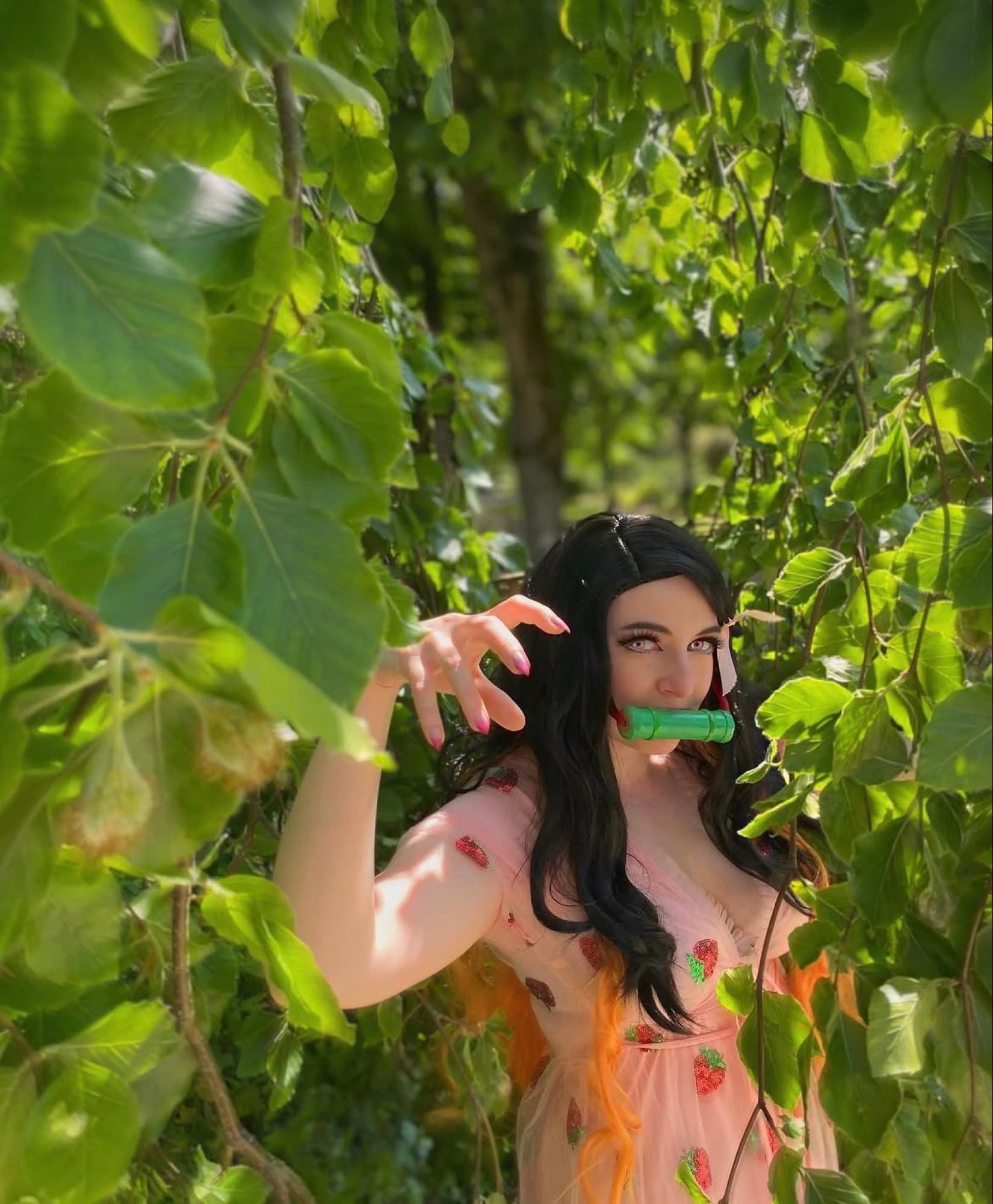 Nezuko robe fraise - Photo 5