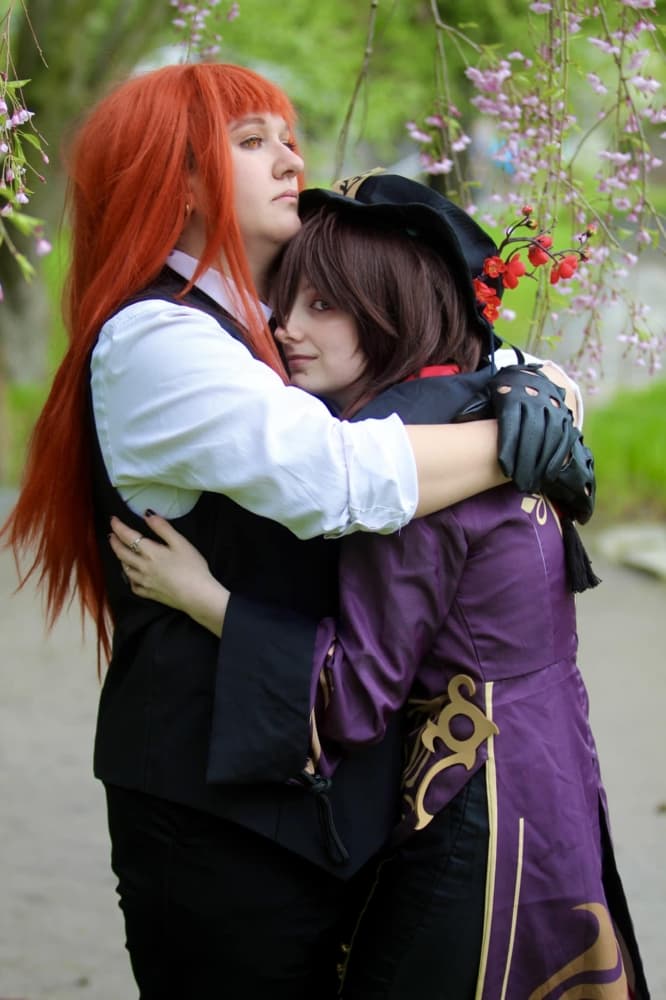 Hu Tao x Makima - Photo 15