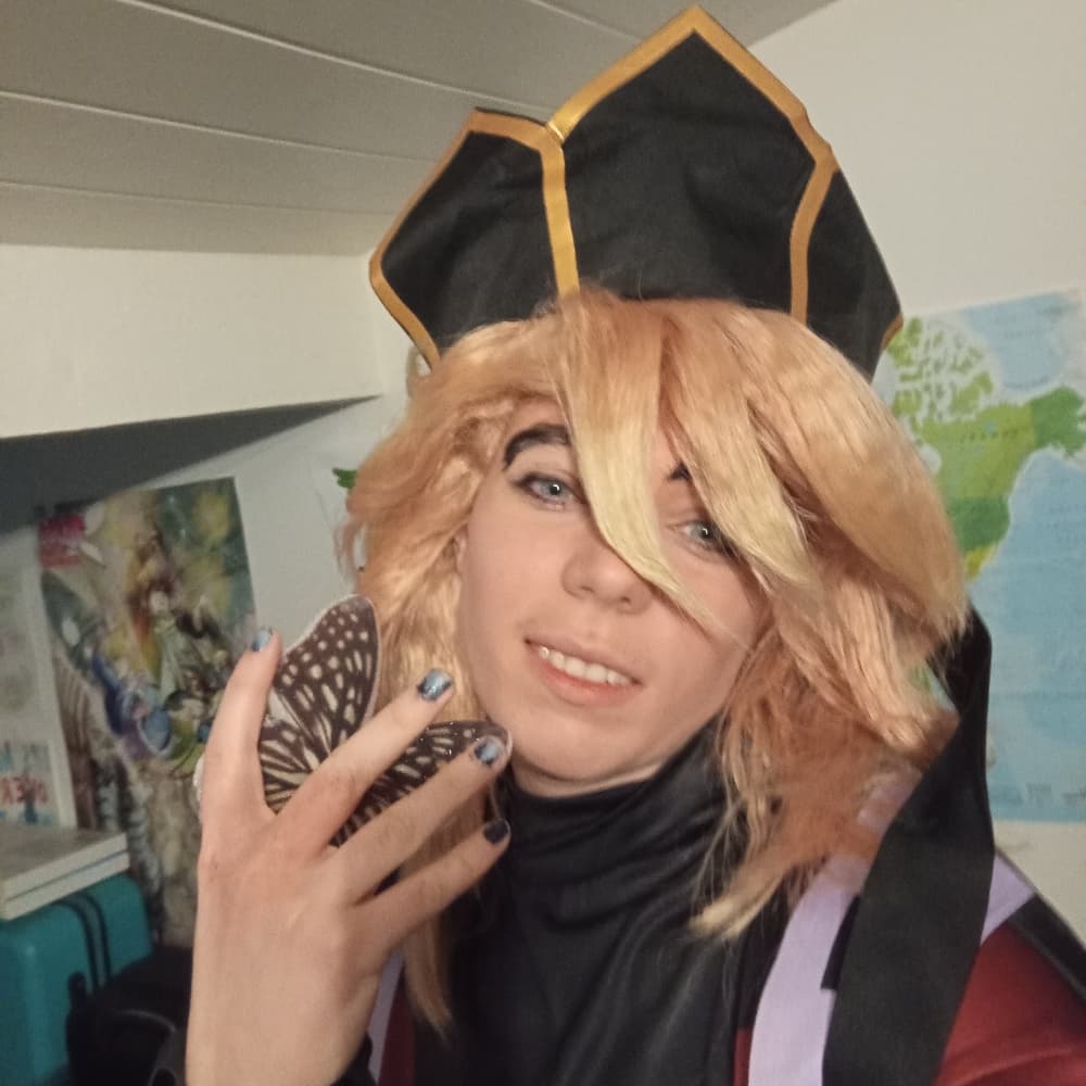 Douma - Demon Slayer cosplay photoshoot cover