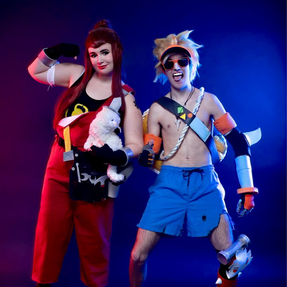 Brigitte chacal  - Overwatch cosplay photoshoot cover