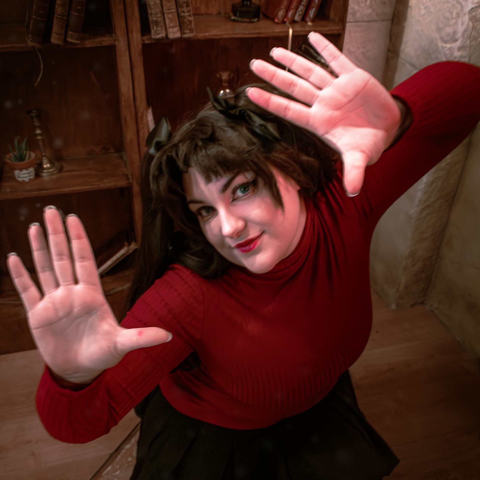 Rin Thosaka - Fate/stay night cosplay photoshoot cover