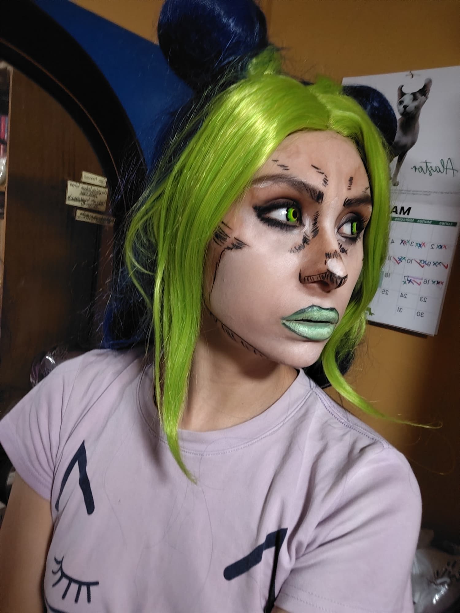 Jojo makeup practice - Photo 1