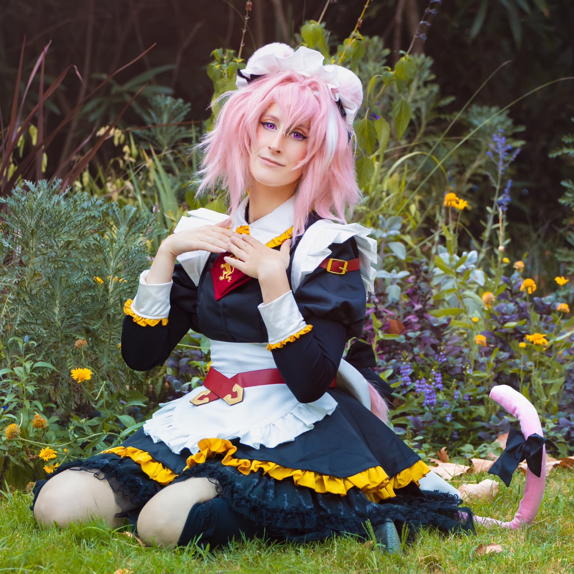 Astolfo maid - Fate cosplay photoshoot cover