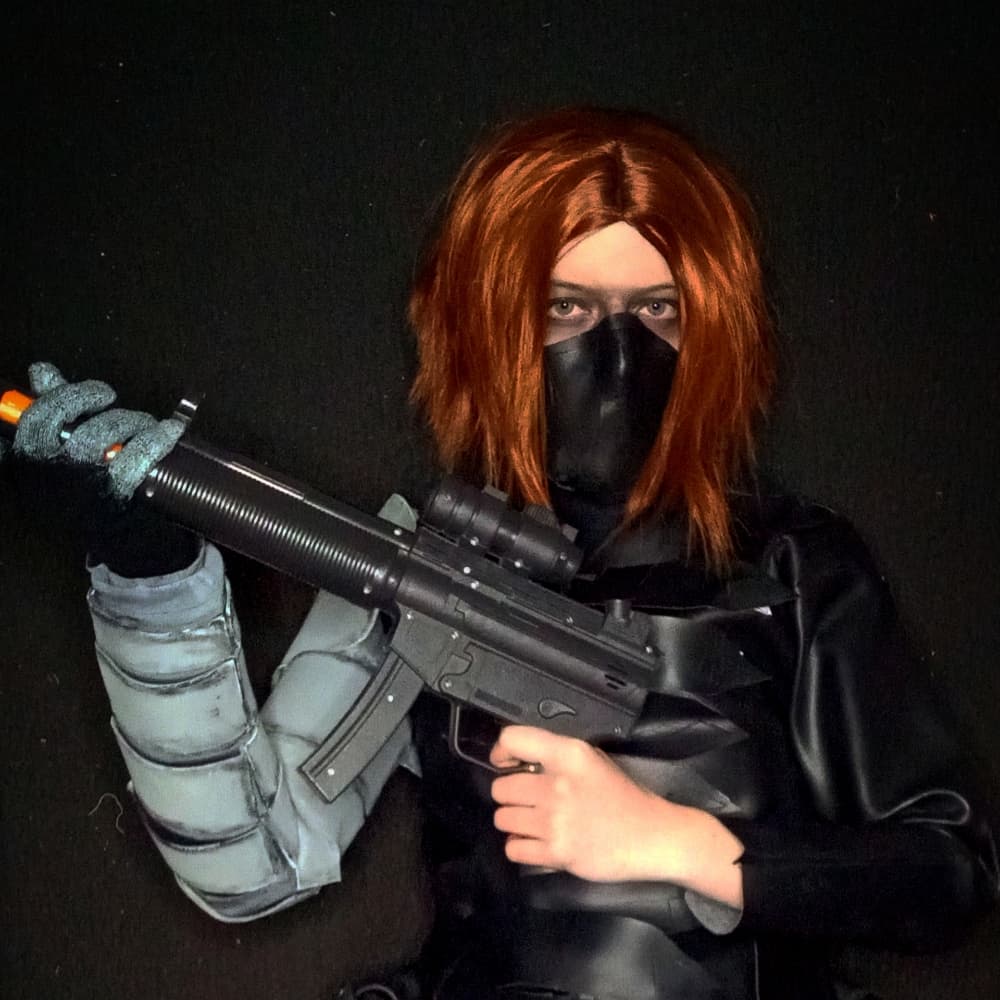 Bucky Barnes - Marvel cosplay photoshoot cover