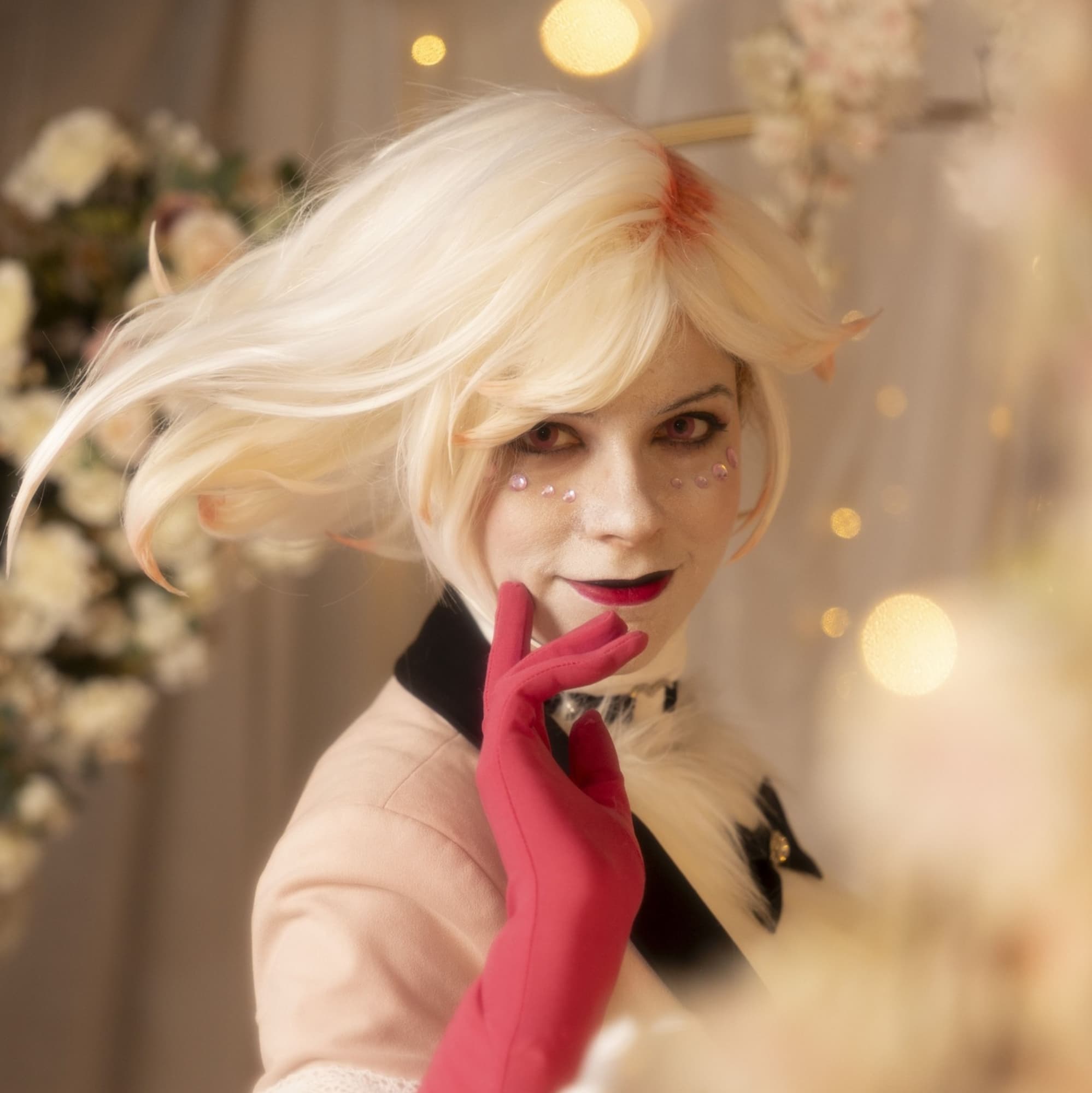 Angel Dust  - Hazbin Hotel cosplay photoshoot cover