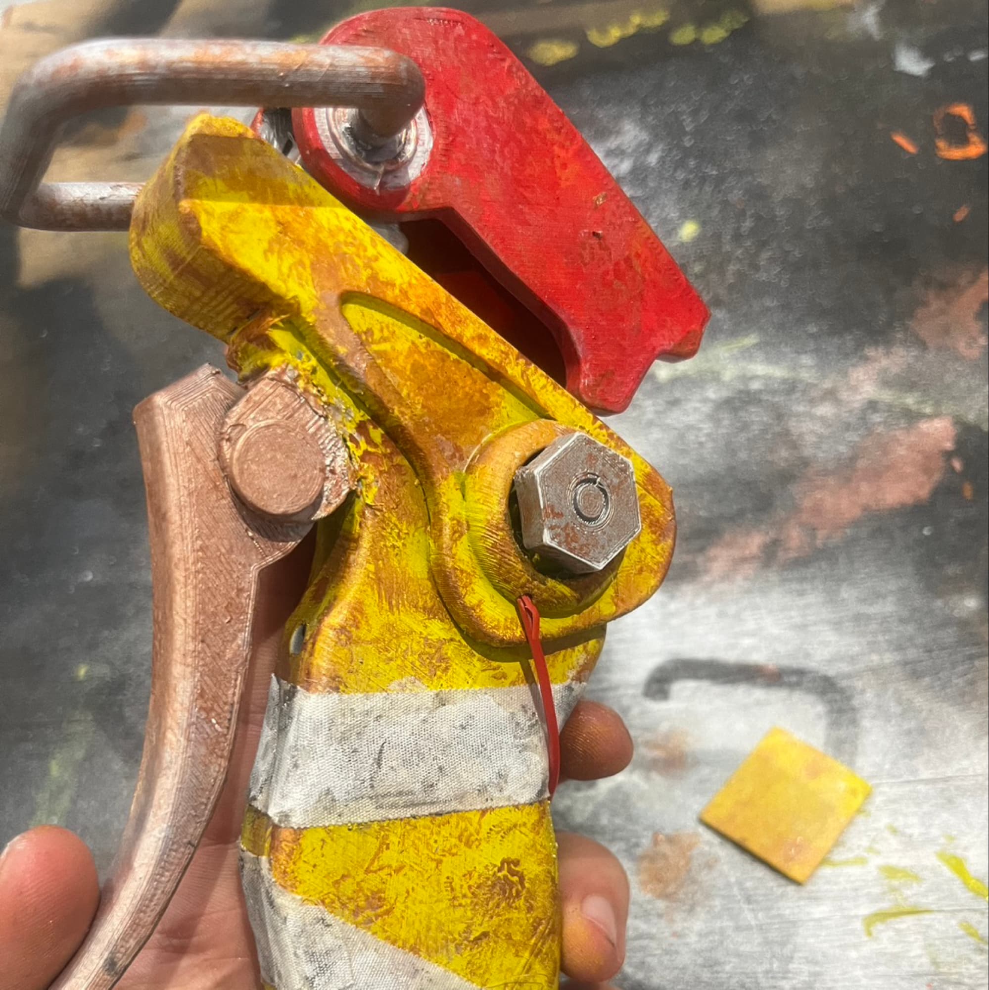 Here you have its rusty effect!!