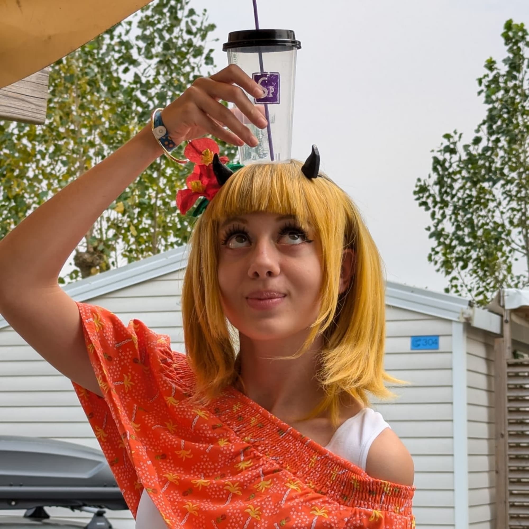 Mem-Cho Oshi no ko - Oshi no Ko cosplay photoshoot cover