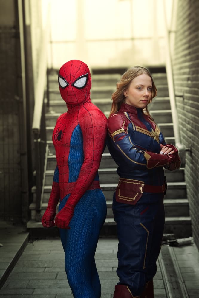 Spidey & Capt Marvel - Photo 12