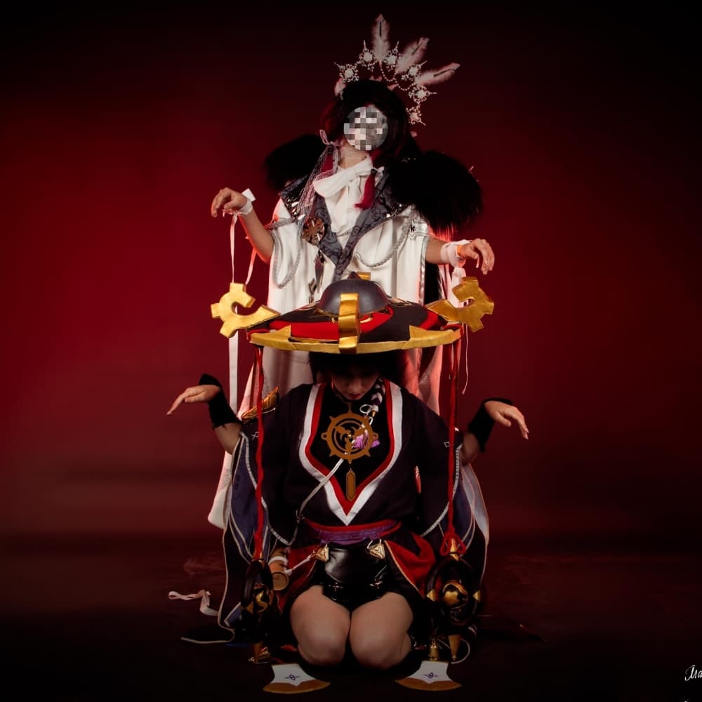 Damsel & Puppet - Genshin Impact cosplay photoshoot cover