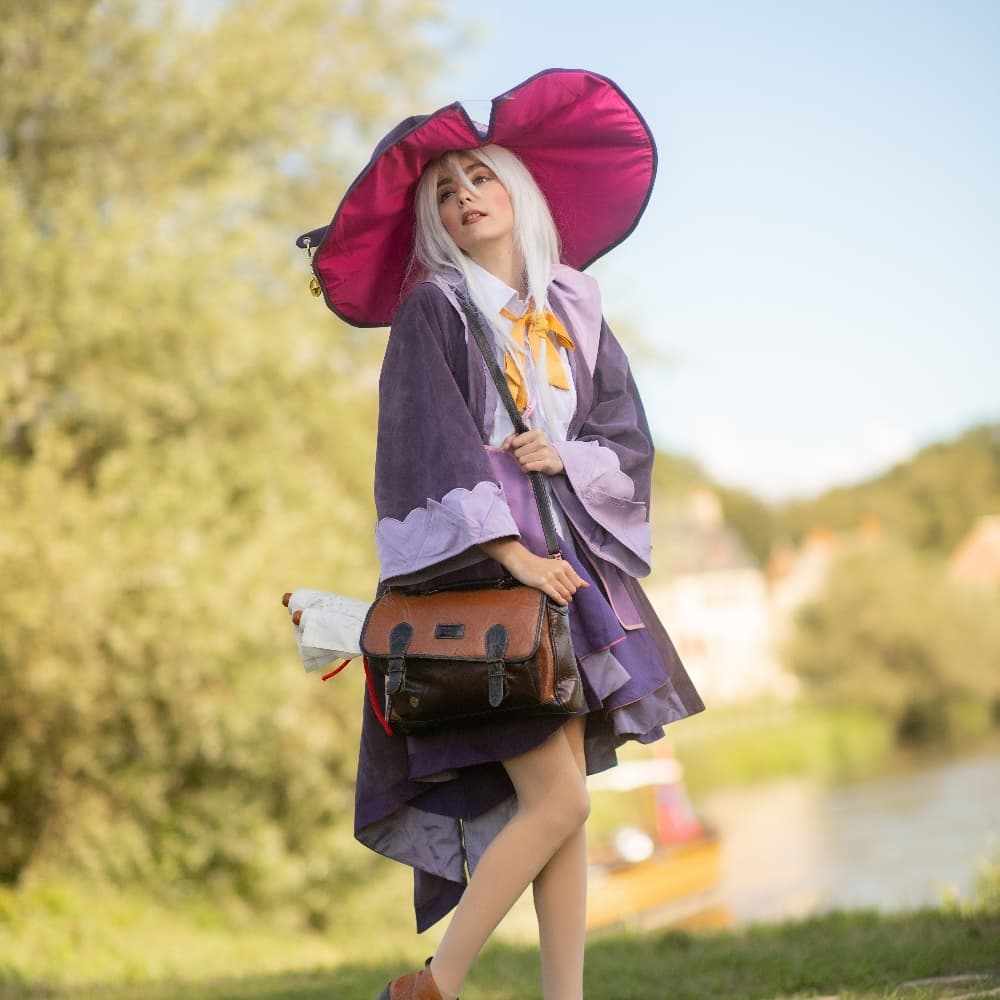 Elaina Focus1 - Wandering Witch: The Journey of Elaina cosplay photoshoot cover