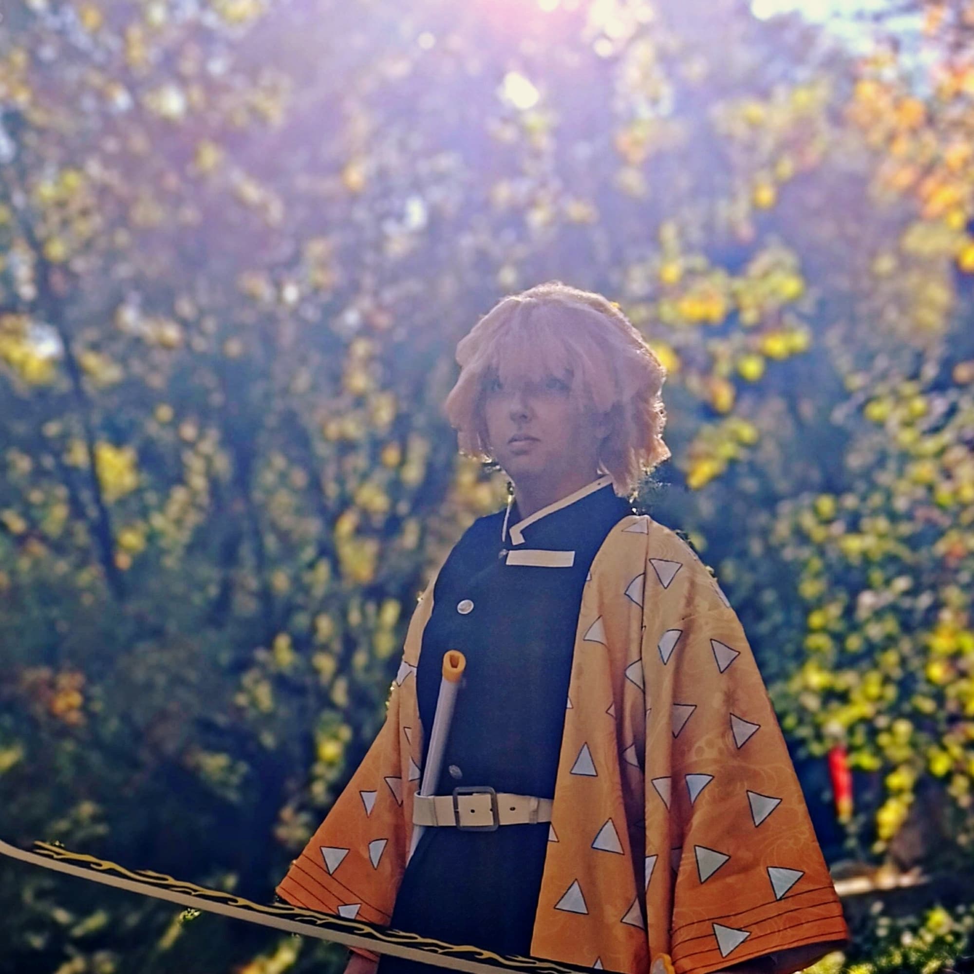 Zenitsu - Demon Slayer cosplay photoshoot cover