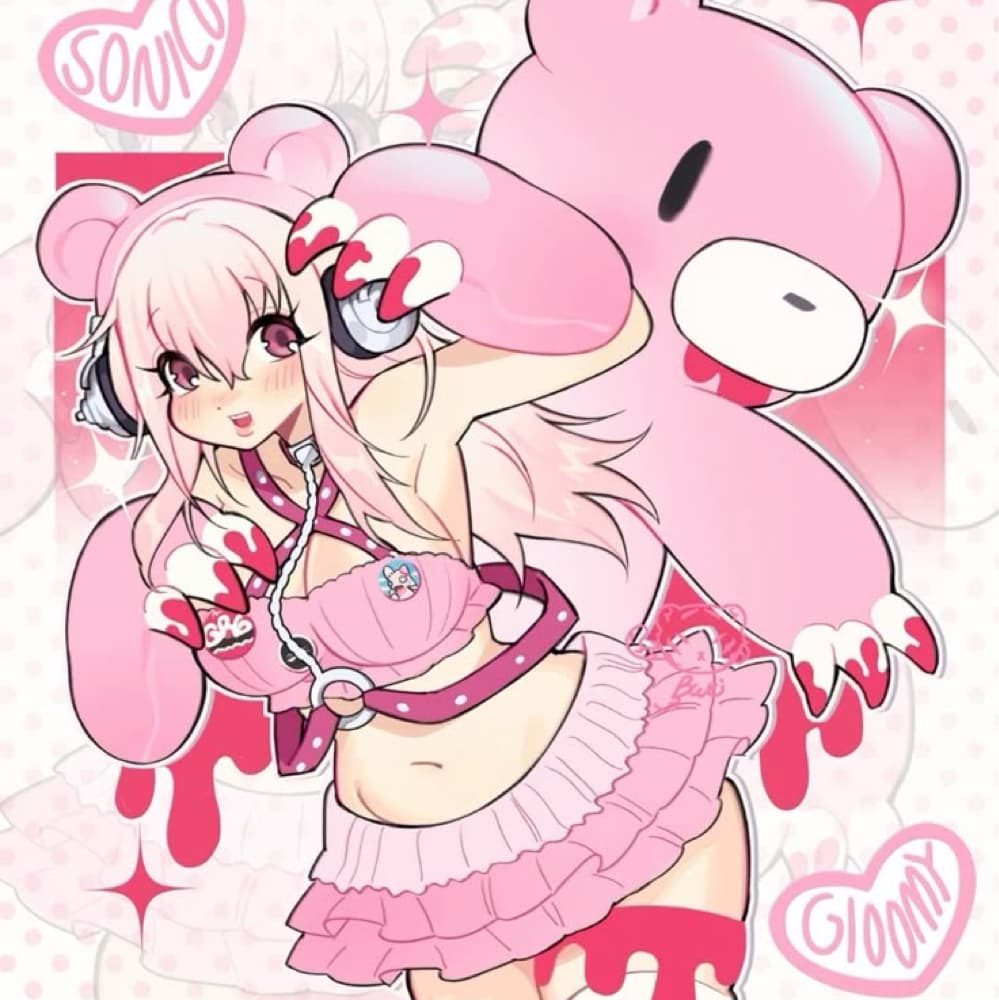 Super sonicoxGloumy bear