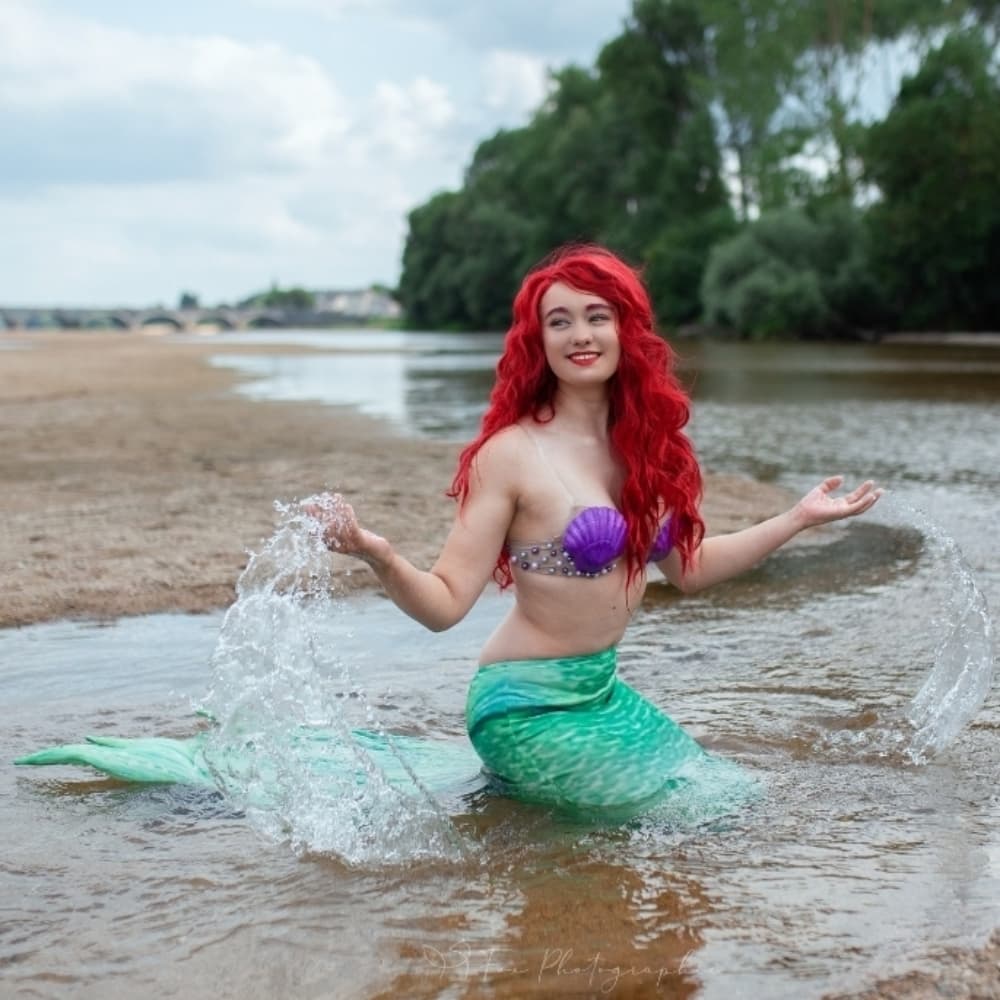 Ariel sirène  - The Little Mermaid cosplay photoshoot cover