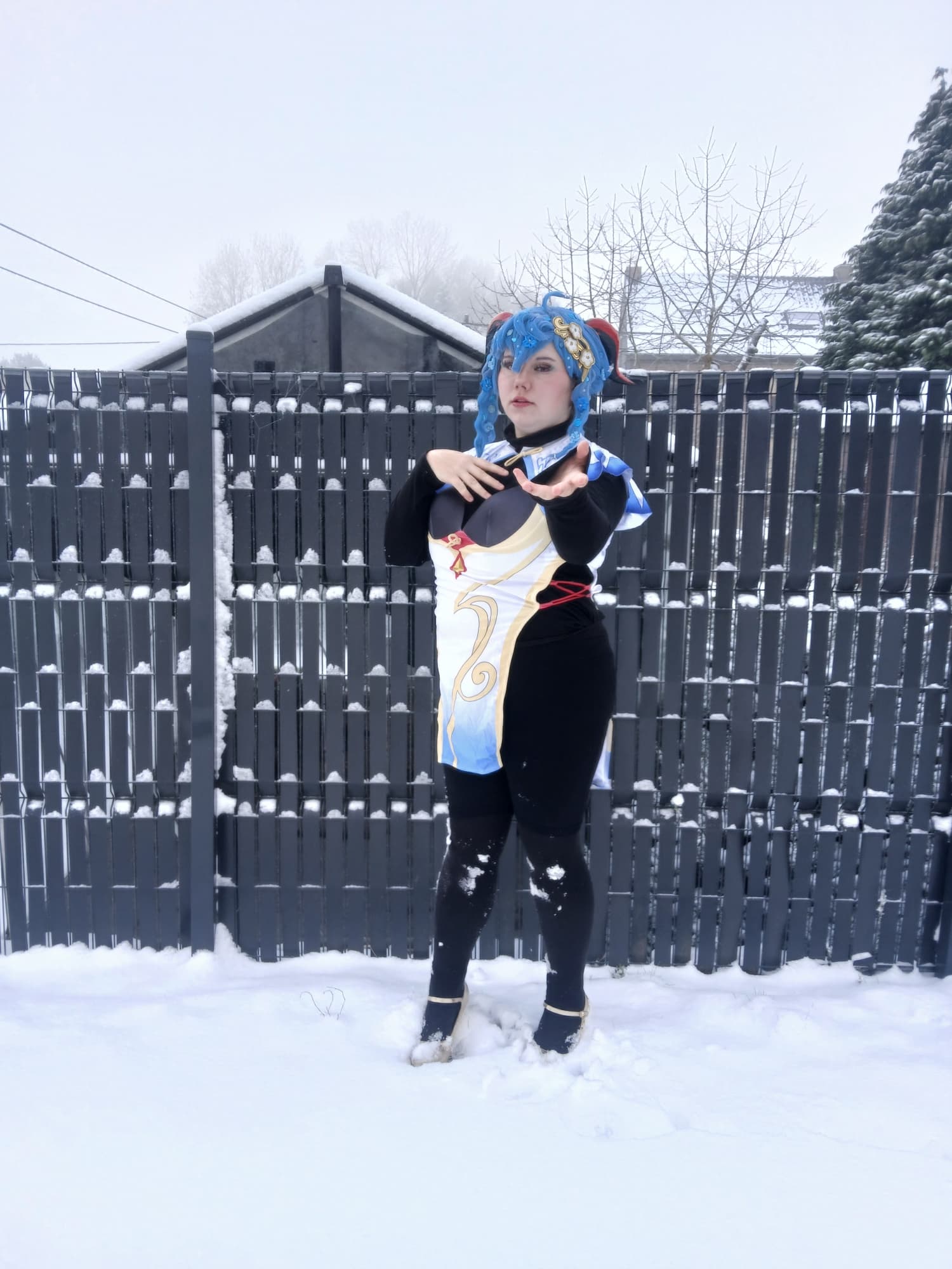 Ganyu in snow - Photo 53
