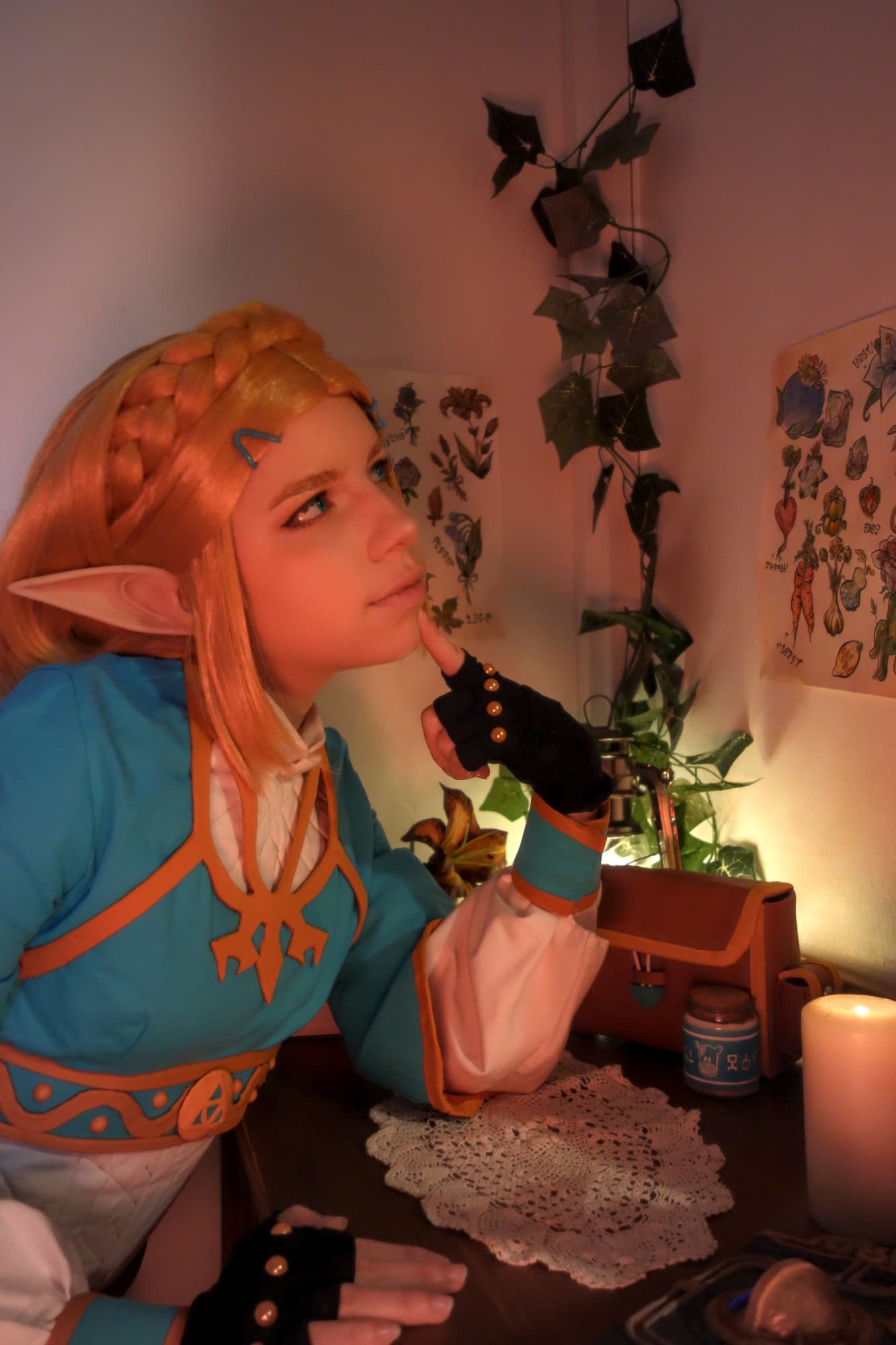 Zelda et son atelier