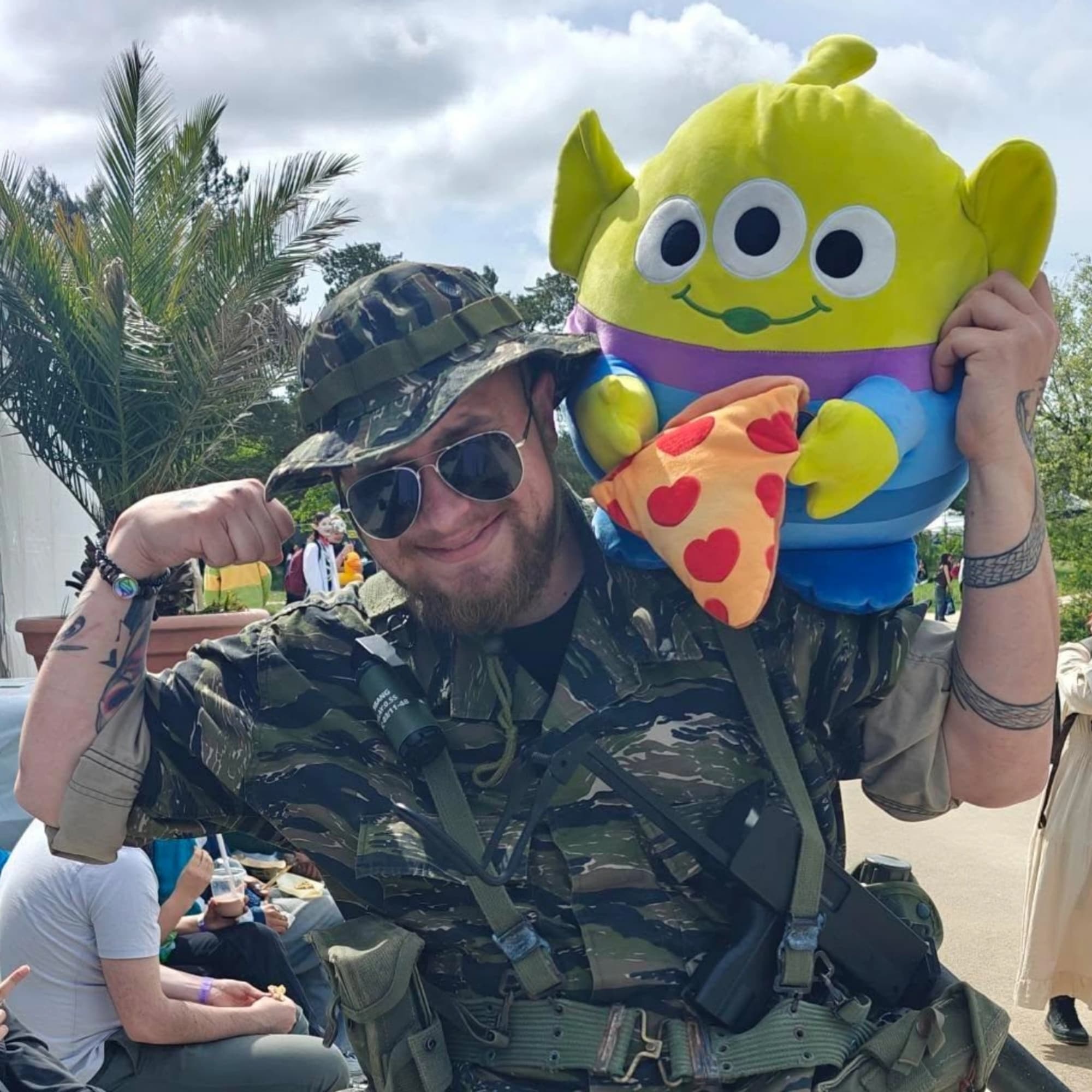 Vietnam war baby - Army cosplay photoshoot cover