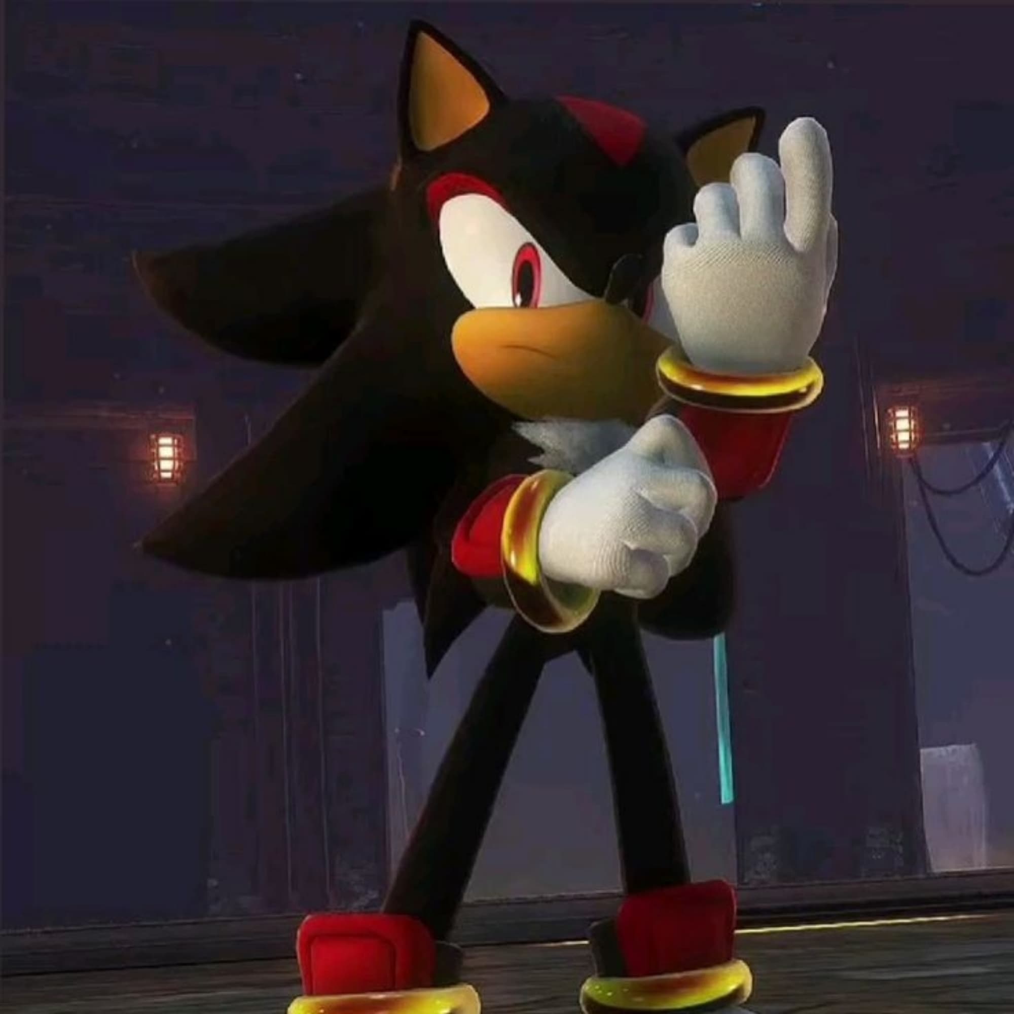 Shadow - Sonic the Hedgehog cosplay photoshoot cover