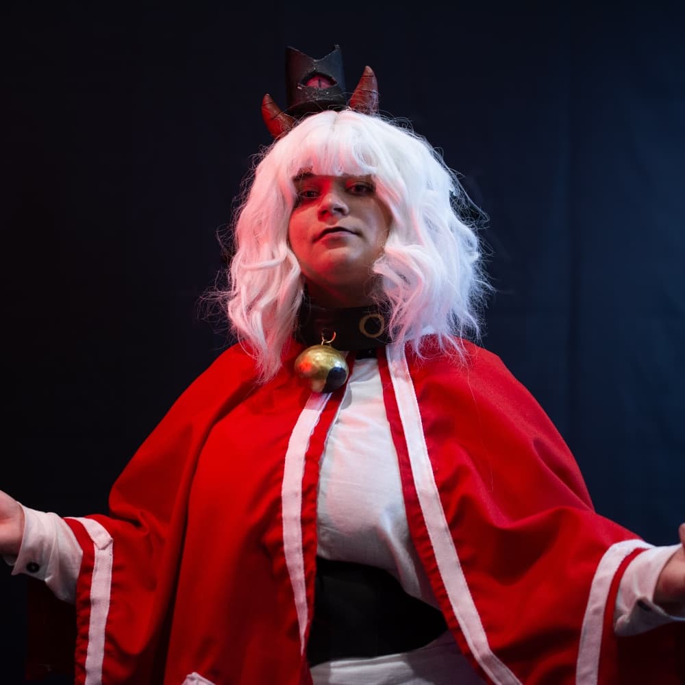 Lamb (geek days) - Cult of the Lamb cosplay photoshoot cover