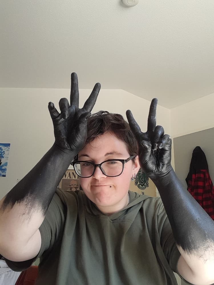 Test peinture mains - Photo 1