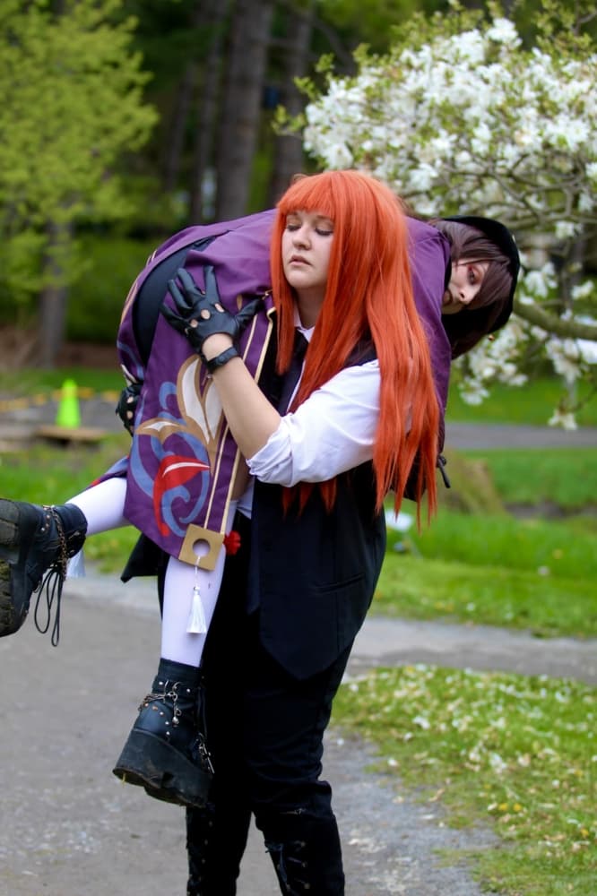 Hu Tao x Makima - Photo 11