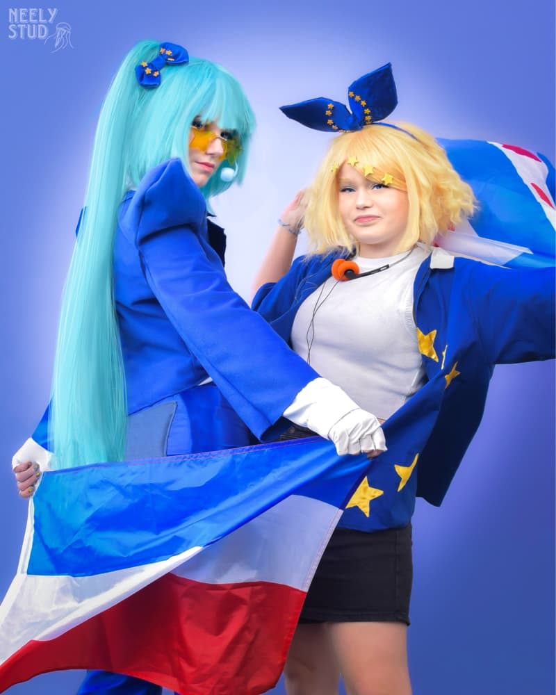 Rin & miku europapa - Photo 2