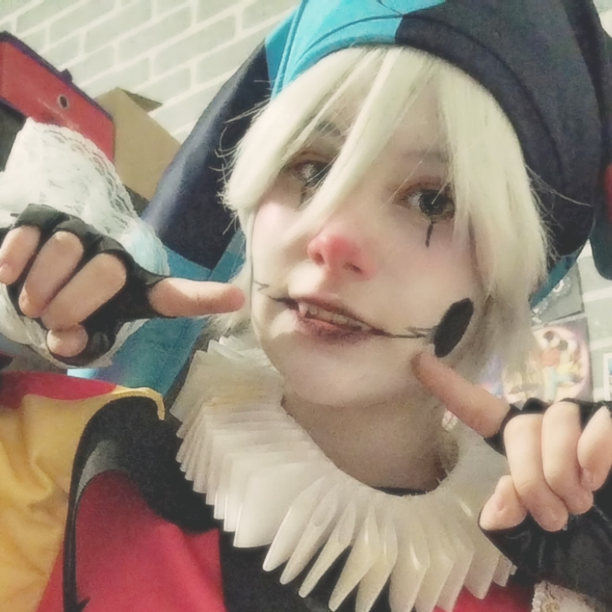 Fizzarolli - Helluva Boss cosplay photoshoot cover