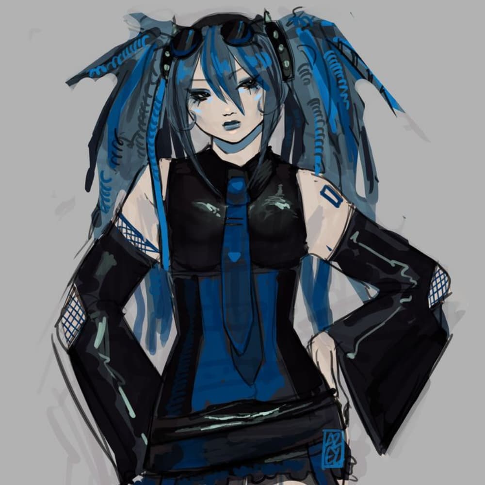 Cybergoth Miku