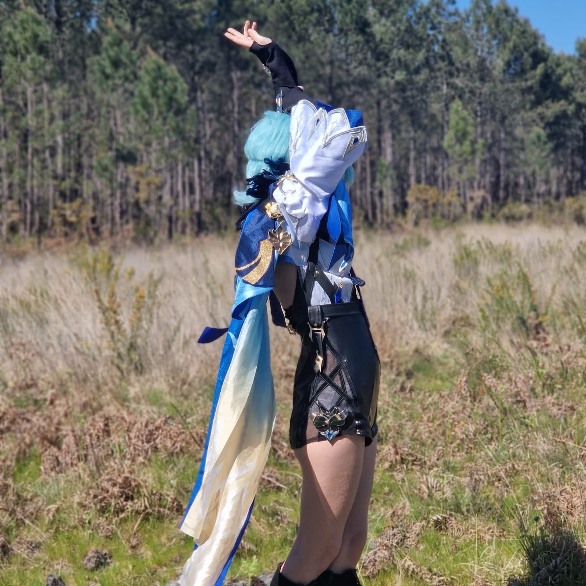 Eula - Genshin Impact cosplay photoshoot cover