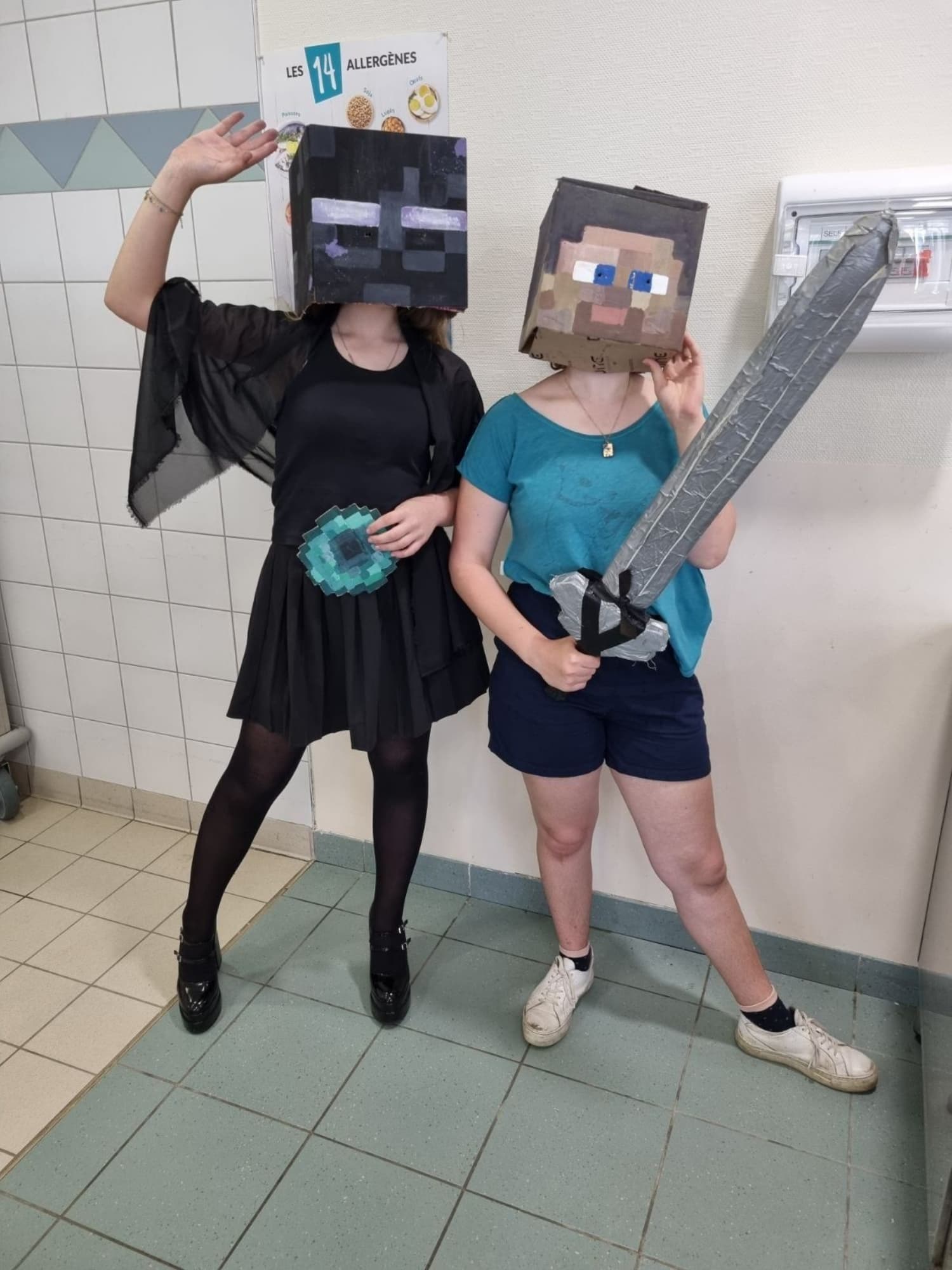 Enderman et Steve - Photo 1